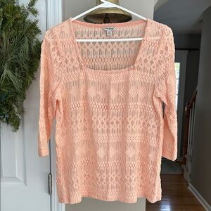 Lucky brand lace shirt